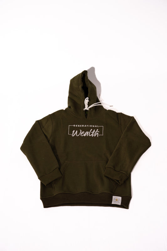 Generational Wealth Hoodie - Olive