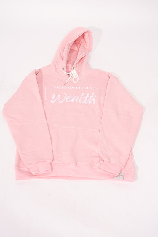 Generational Wealth Hoodie - Pink