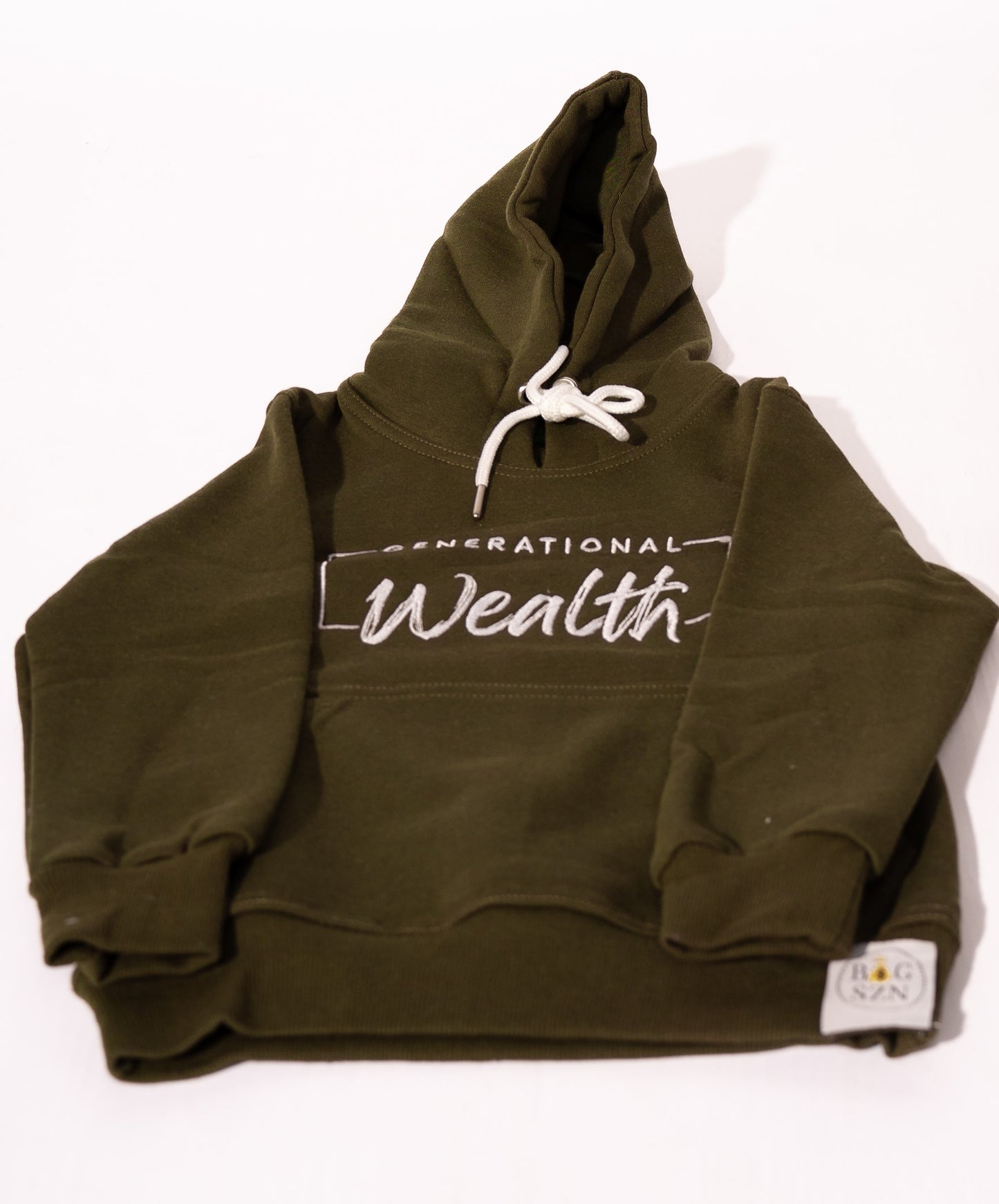 Kiddo Generational Wealth Hoodie - Olive